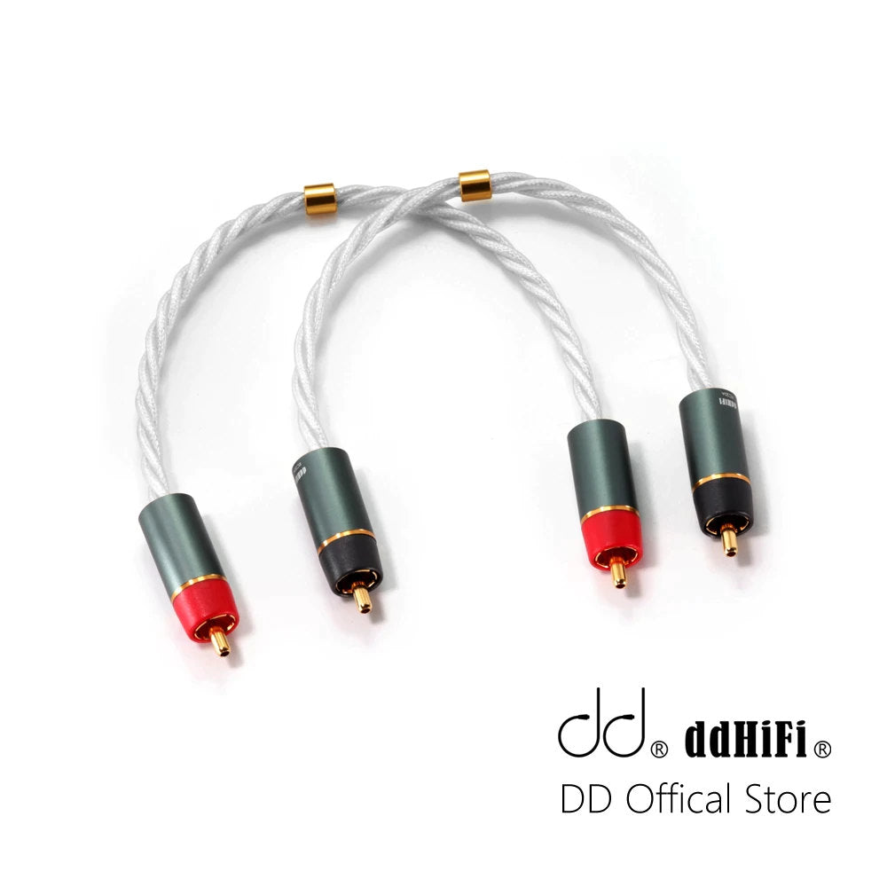 dd DDHiFi RC20A RCA Cable (Available in 20cm / 40cm) HiFiGo