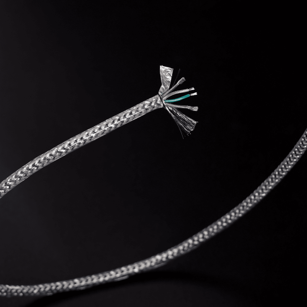 DD ddHiFi TC07S Nyx Series Silver Type-C To Type-C HiFi Audiophile USB OTG Cable (10cm/ 50cm) HiFiGo