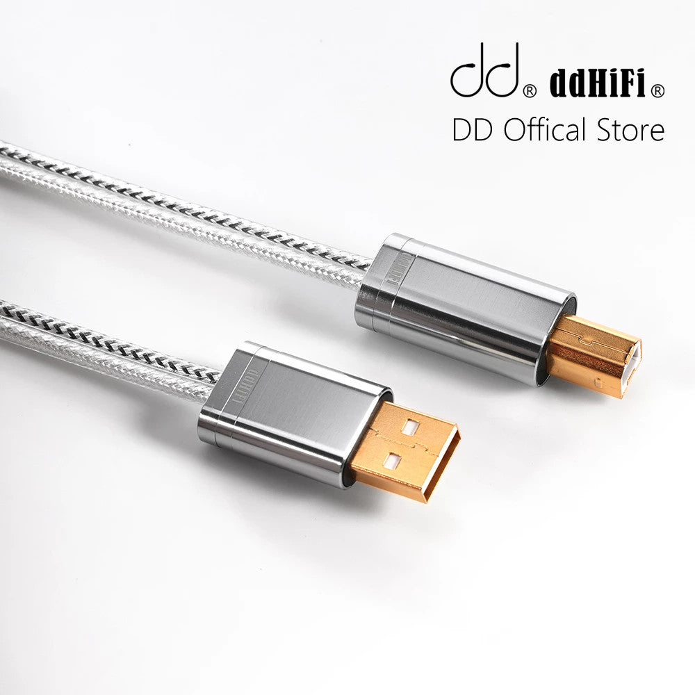 DD ddHiFi TC09BA HiFi Audiophile Cable-USB-A to USB-B