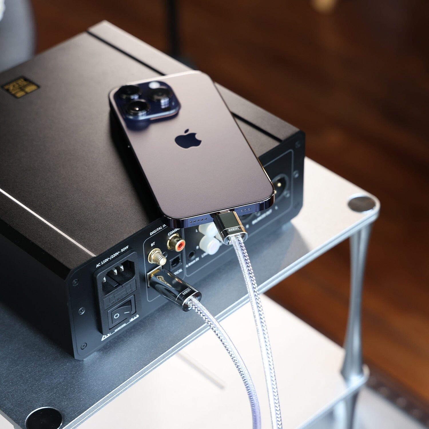 DD ddHiFi TC09BL Lightning To USB-B HiFi Audiophile Cable cable HiFiGo