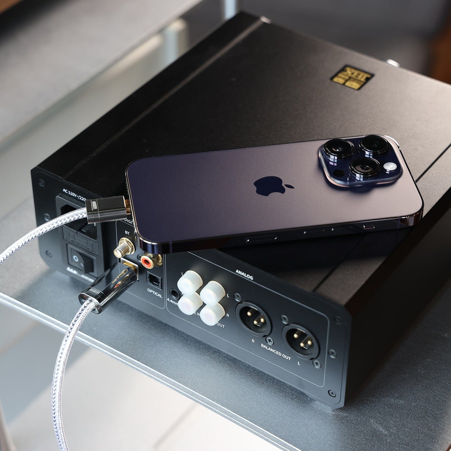 DD ddHiFi TC09BL Lightning To USB-B HiFi Audiophile Cable cable HiFiGo