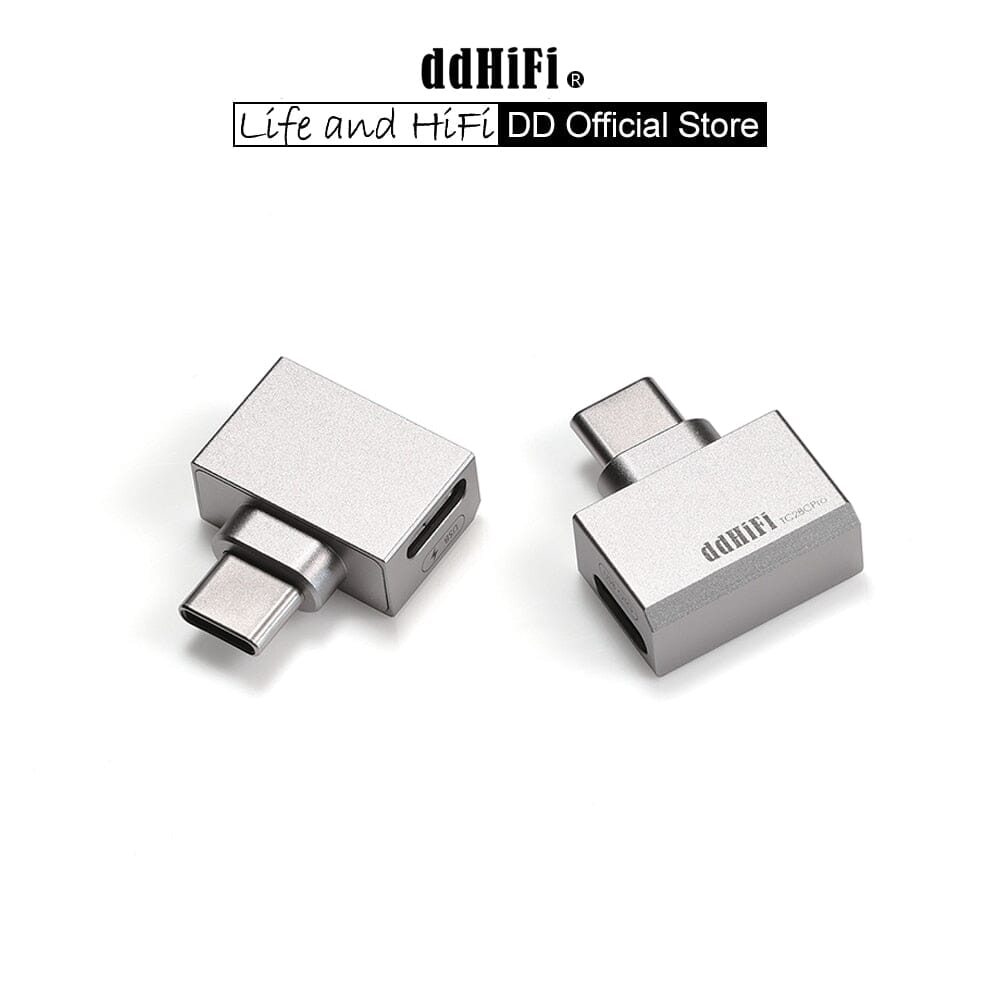 DD ddHiFi TC28C Pro USB-C To USB-C OTG & Power Adapter HiFiGo