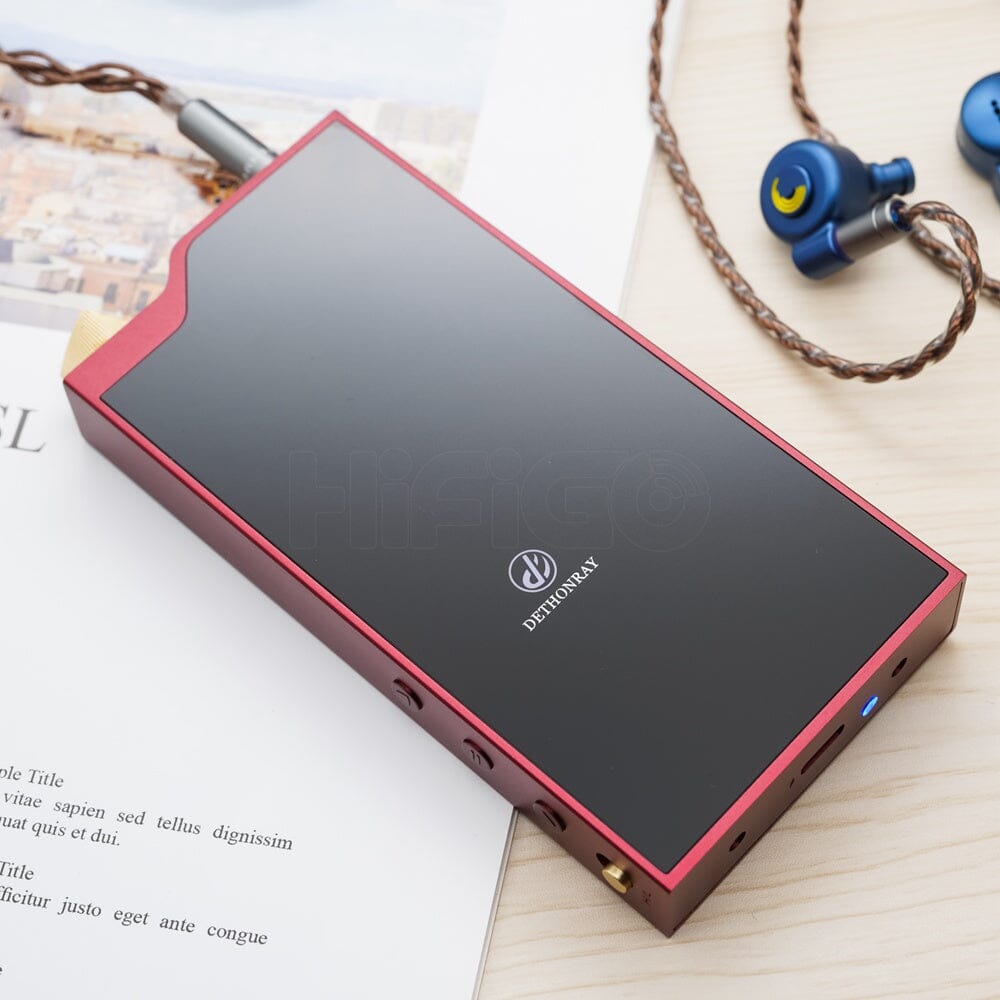 Dethonray Pegasus SG1 Bluetooth & HiFi Wireless DAC / AMP HiFiGo Red