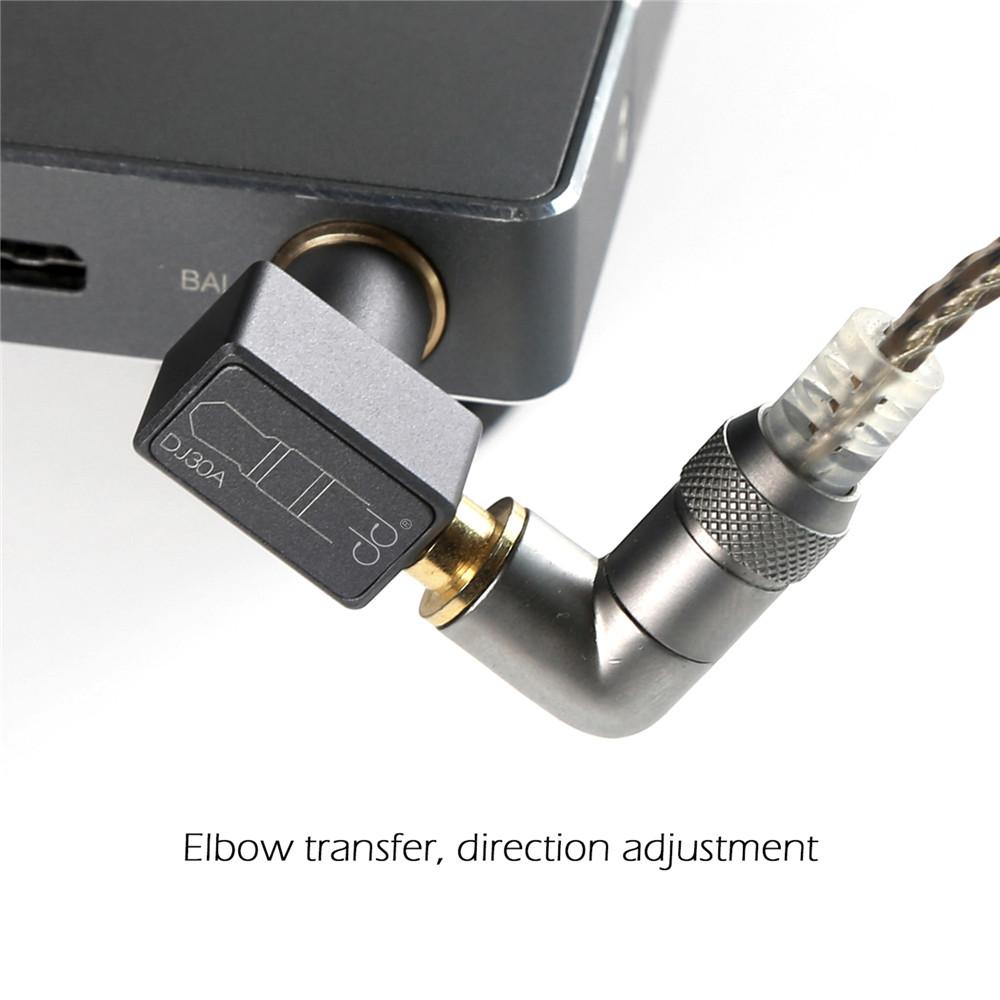 DJ30A 3.5mm Female to 4.4mm Male Headphone Plug Adapter HiFiGo
