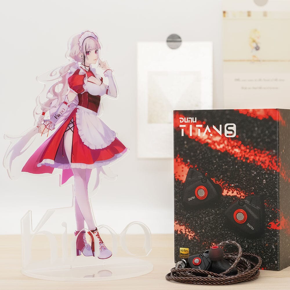 DUNU Acrylic Earphone Stand For IEMs Accessories HiFiGo