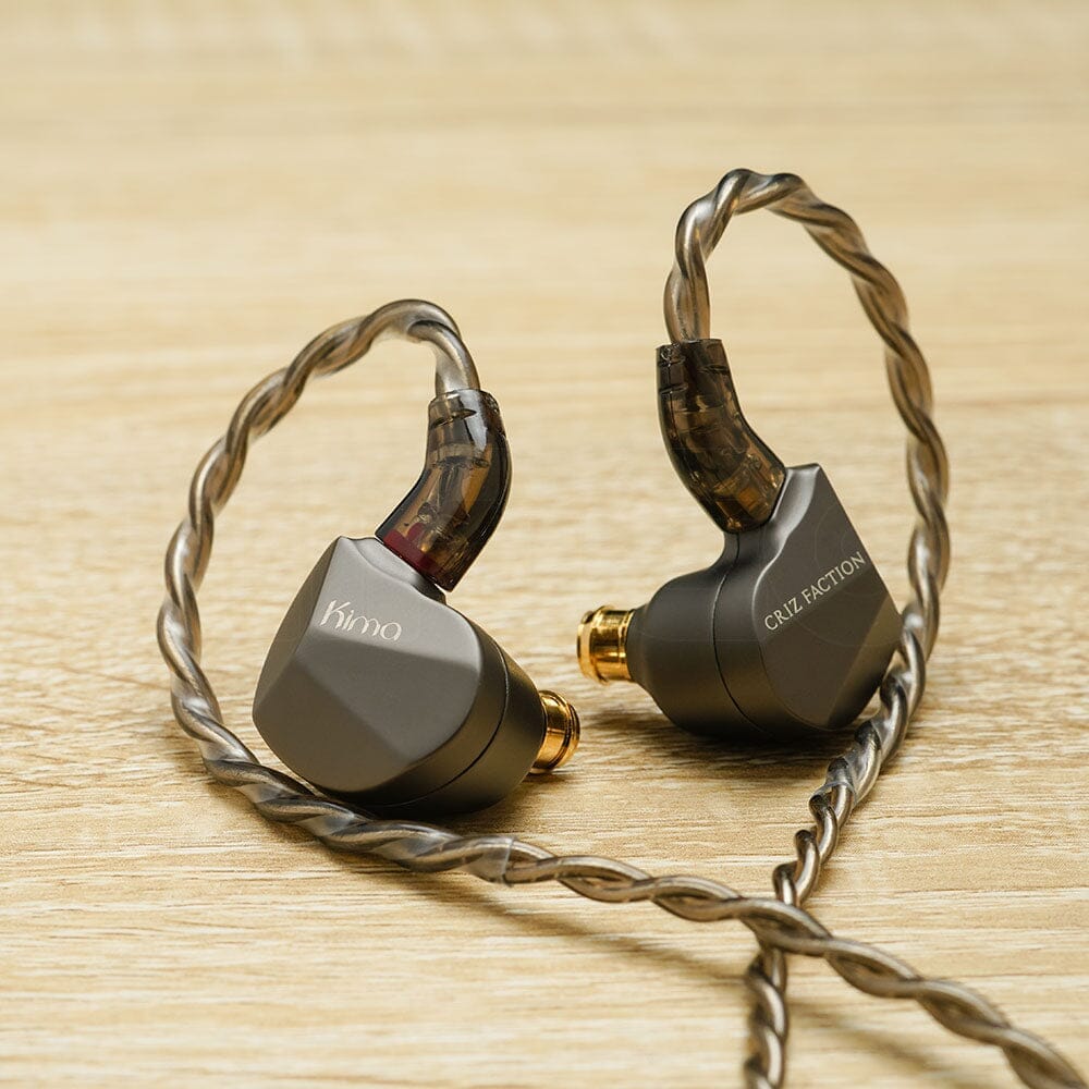 DUNU Kima Classic DLC Diaphragm Dynamic Driver IEMs Earphone HiFiGo
