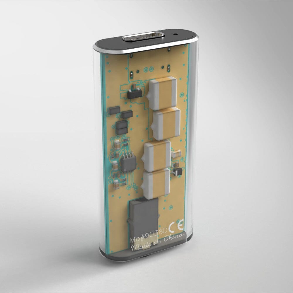 E1DA 9038D6K USB Headphone Amp 3.5mm Jack Unbalanced Output DAC+HPA Headphone AMP DAC HiFiGo