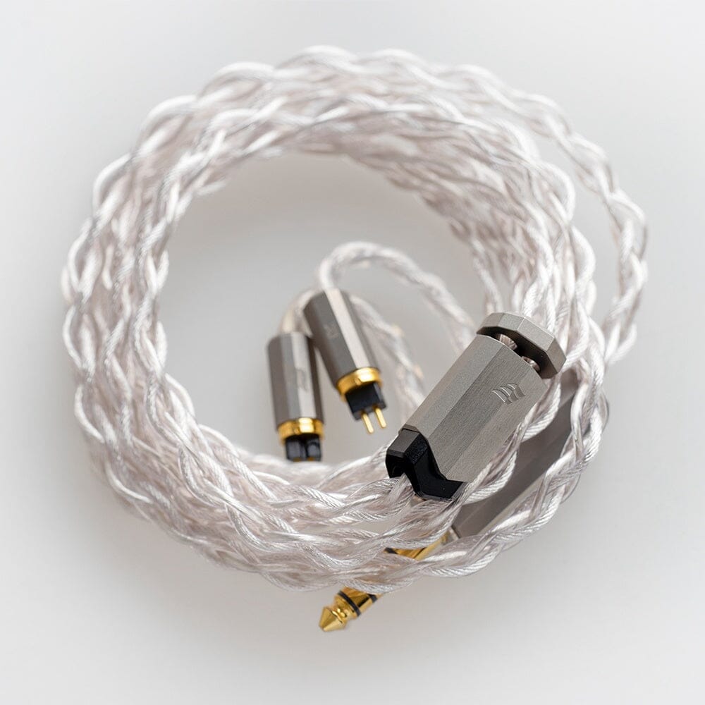 Effect Audio Heritage Series Cleopatra II Earphone Cable Earphone Cable HiFiGo Versatility(4 Wires)-ConX Basic Set (2Pin+MMCX)+TermX Basic Set (2.5+3.5+4.4)