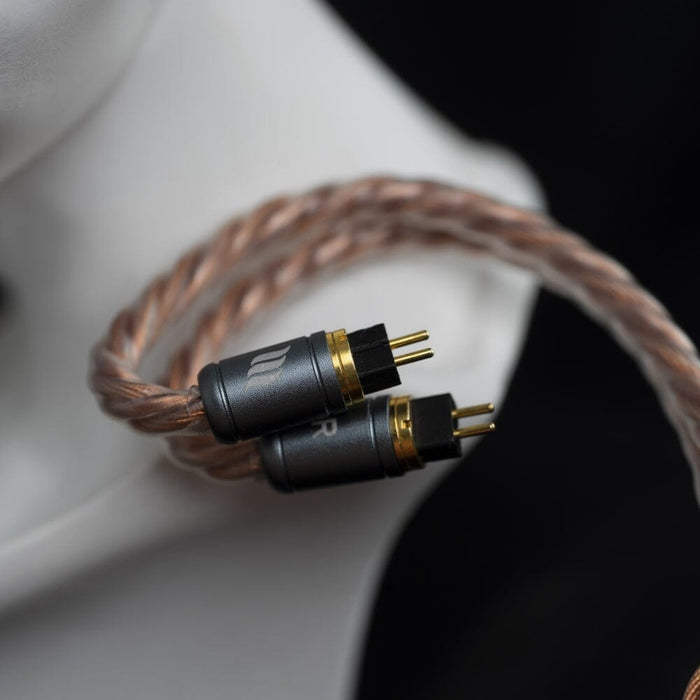 Effect Audio Signature Series ARES S 4 Wires / 8 Wires Earphone Cable With ConX Interchangeable Connector Earphone Cable HiFiGo 