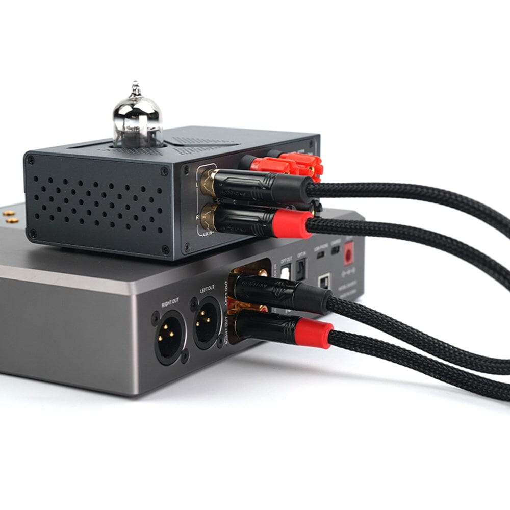 Fanmusic C003 RCA Audio Cable 25cm HiFiGo