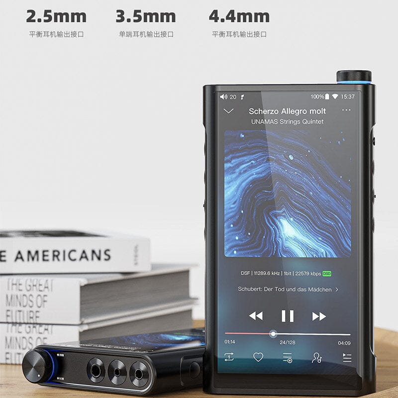 FiiO M15S 5 Inch Bluetooth Portable Music Player HiFiGo