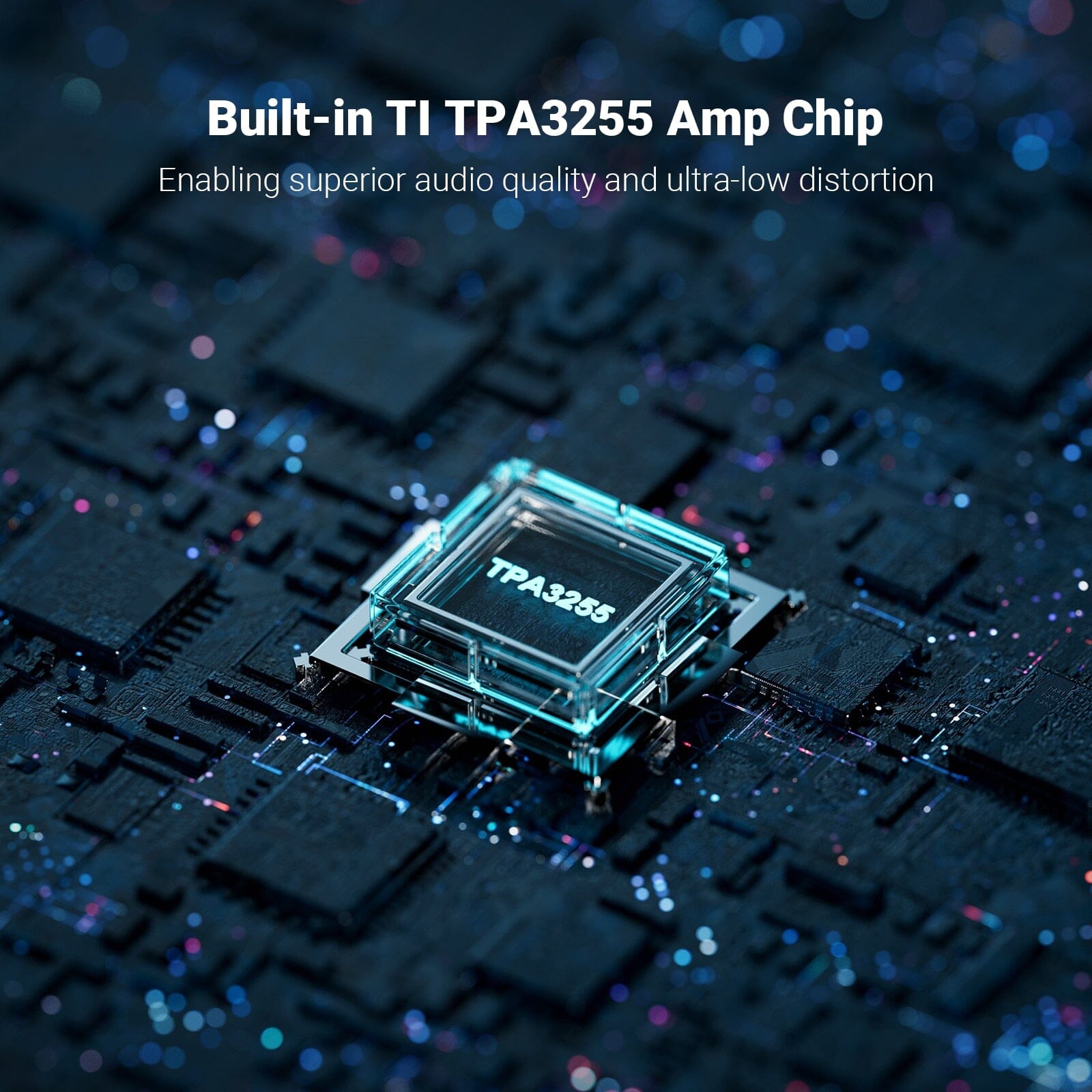 Fosi Audio V3 300W x2 TPA3255 Class D Stereo Power Amplifier HiFiGo