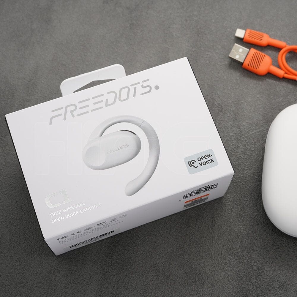 FREEDOTS C1 Bluetooth 5.1 True Wireless Open Voice Earbuds TWS Earbuds HiFiGo