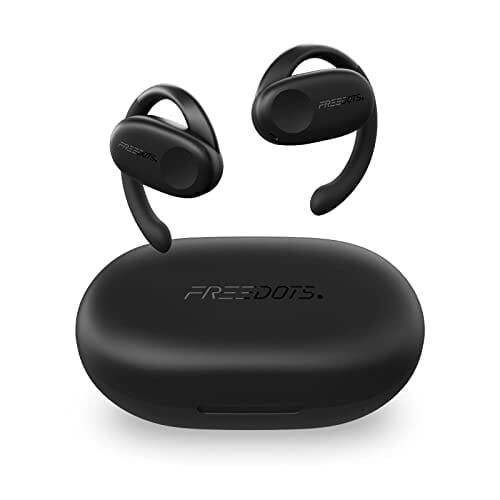 FREEDOTS C1 Bluetooth 5.1 True Wireless Open Voice Earbuds TWS Earbuds HiFiGo Black