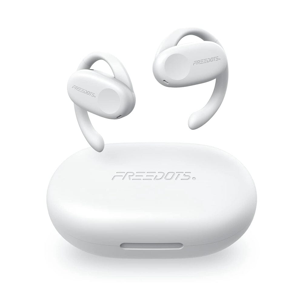 FREEDOTS C1 Bluetooth 5.1 True Wireless Open Voice Earbuds TWS Earbuds HiFiGo White
