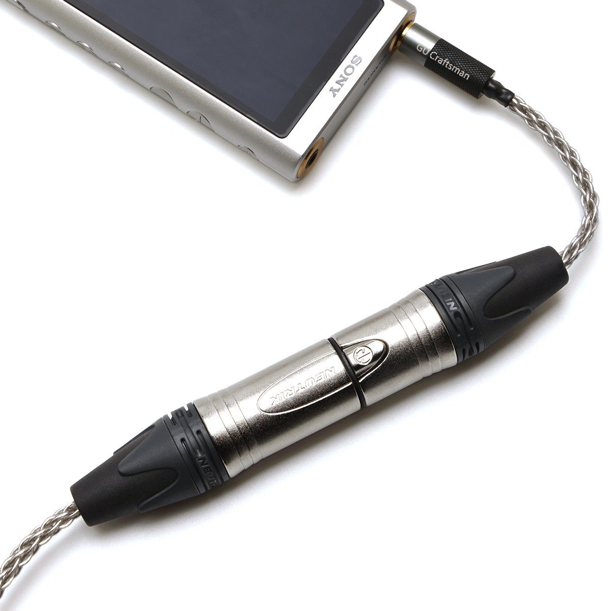 Gucraftsman 4pin XLR female to 4.4mm male adapter ad HiFiGo