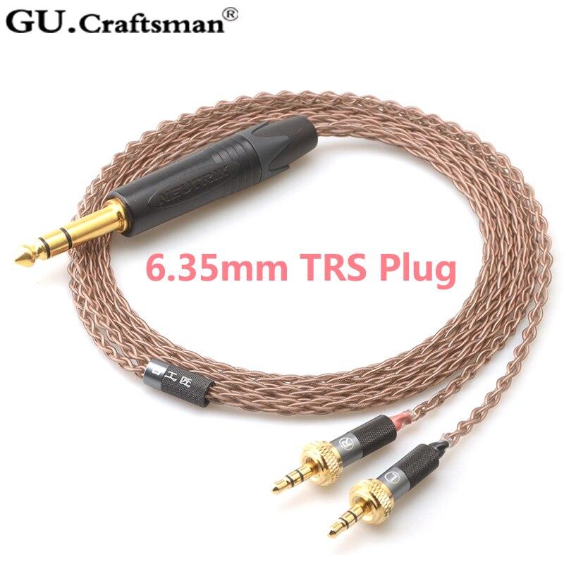 GUCraftsman 6N OCC Copper Headphone Cable for Sony MDR-Z1R MDR-Z7 MDR-Z7M2 HiFiGo