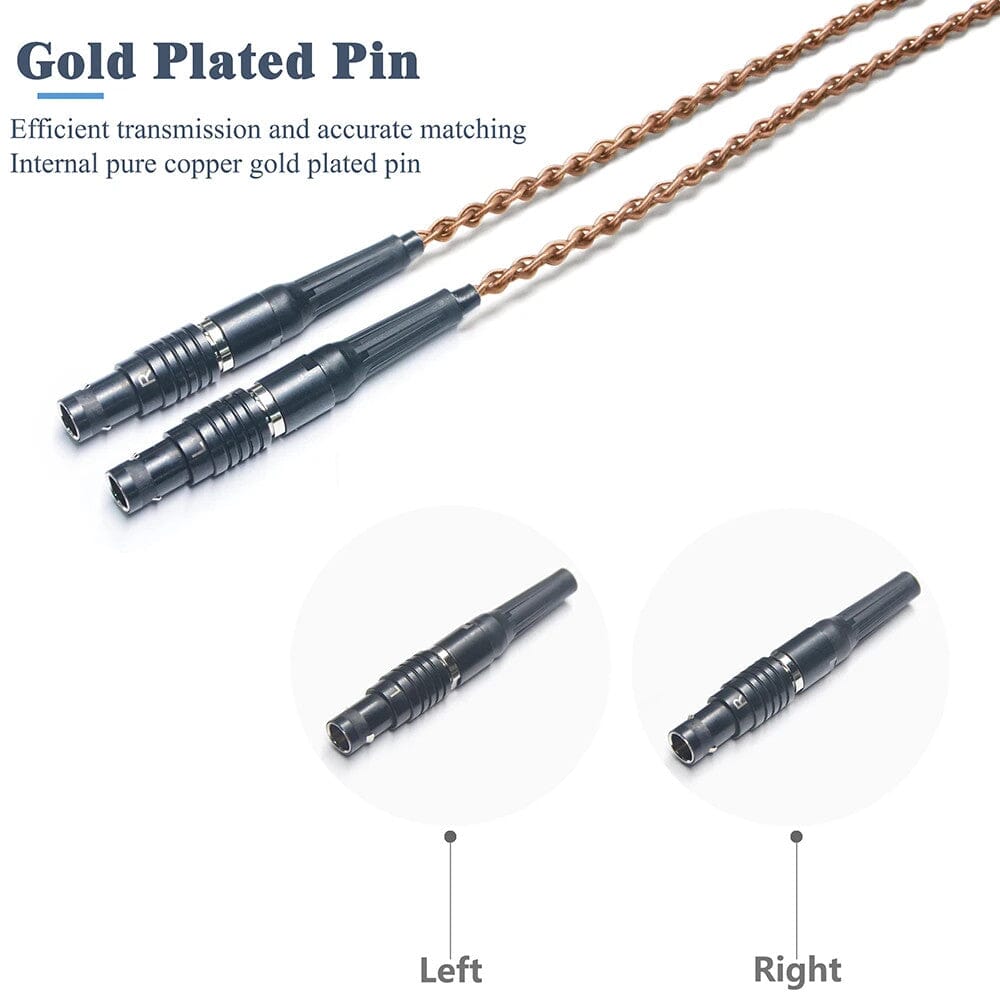 GUCraftsman 6N OCC Copper Upgrade Cable for Focal Utopia HiFiGo