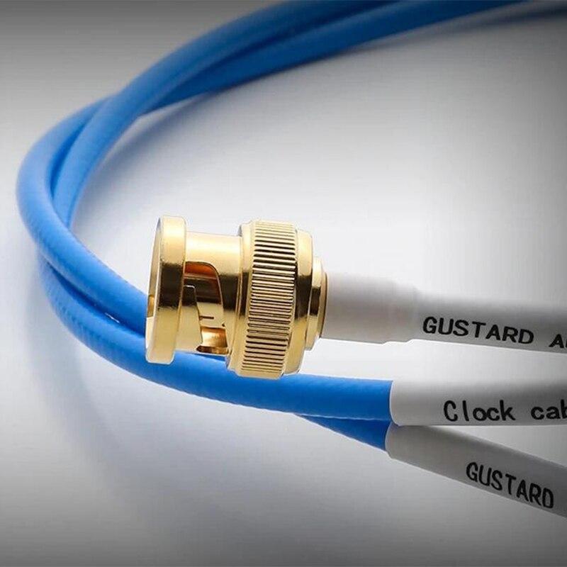 GUSTARD C2 Clock BNC Coaxial Cable HiFi Digital Cable HiFiGo