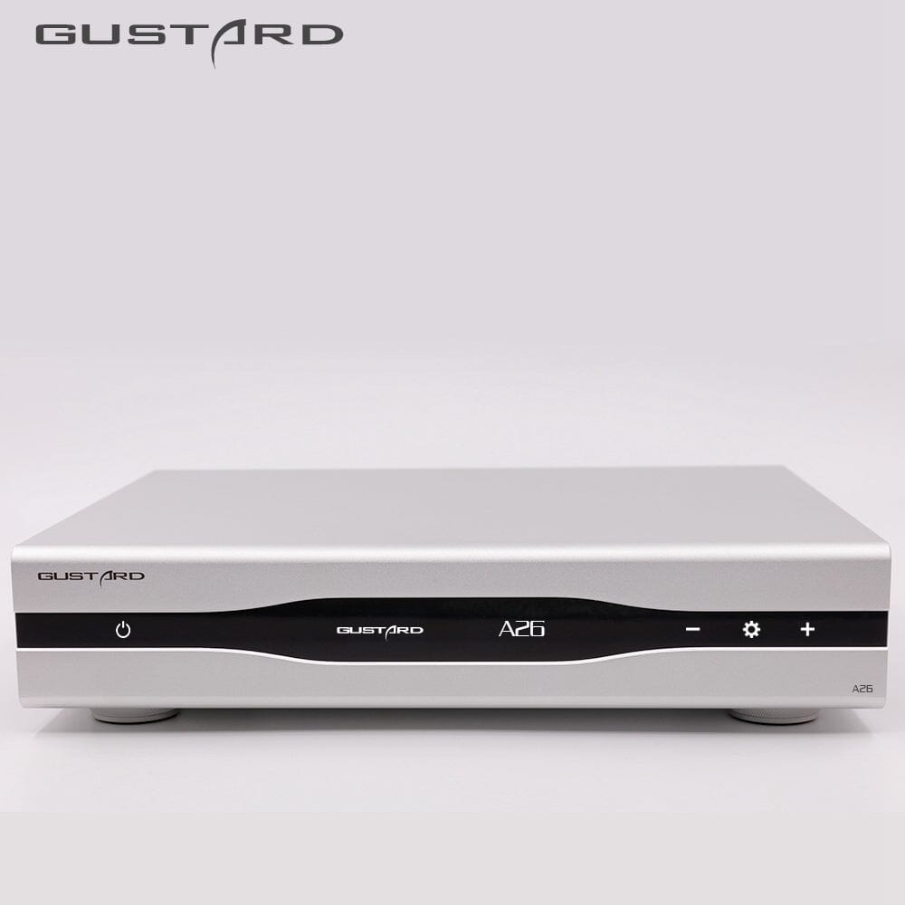 GUSTARD DAC-A26 AKM 4499EX MQA DAC With Streamer HiFiGo A26-Silver