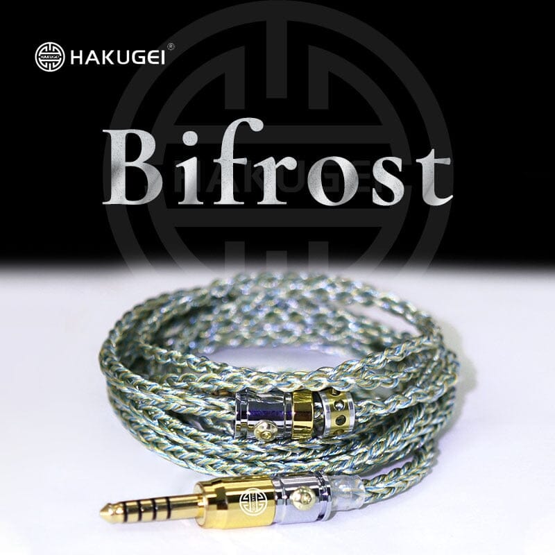 HAKUGEI Bifrost Graphene Ternary Hybrid Earphone Cable 2.5 3.5 4.4 - 0.78 2Pin / MMCX HiFiGo