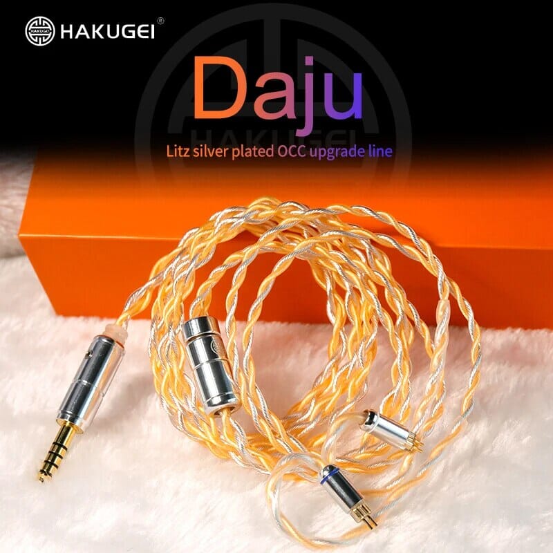 HAKUGEI Daju Litz Silver-Plated 6N OCC Upgrade Cable HiFiGo