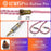 Hakugei Rubine Pro Cotton Mixed Litz 6N OCC Copper Upgrade Earphone Cable Earphone Cable HiFiGo 4.4mm to 2pin 
