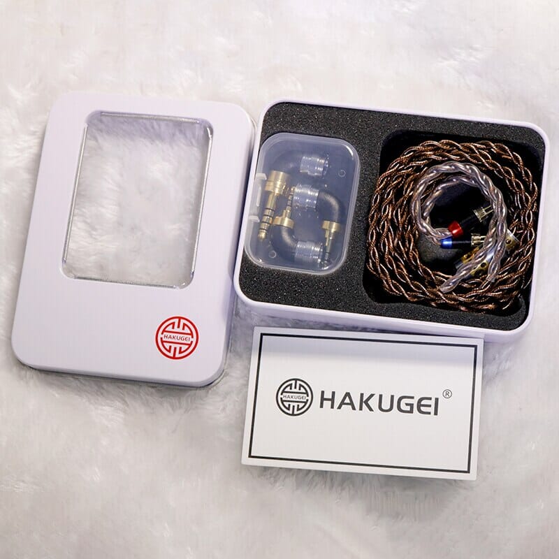 HAKUGEI Saja Litz 6N OCC Copper Earphone Cable With 2Pin 0.78 / MMCX - 2.5 / 3.5 / 4.4 HiFiGo