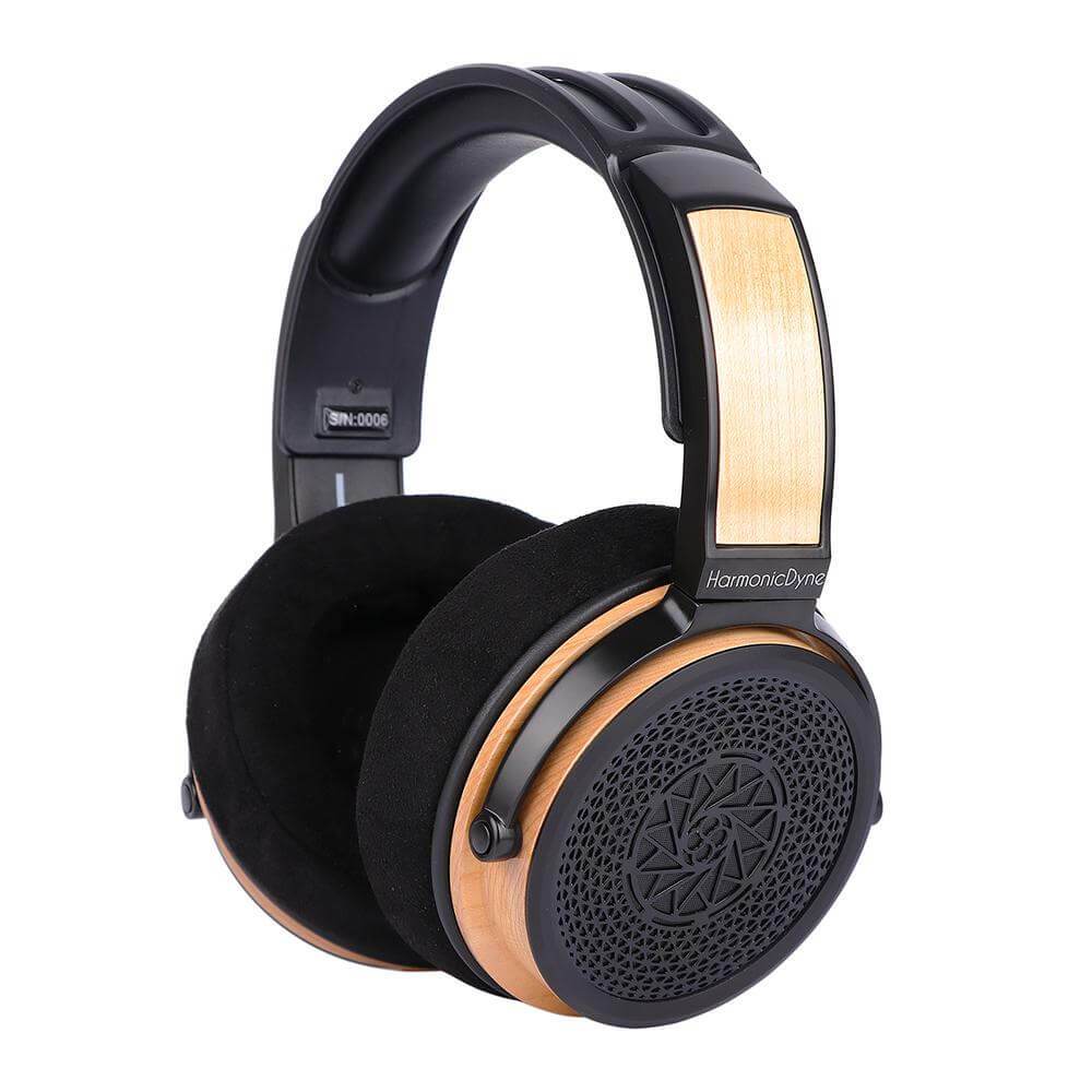 HarmonicDyne Poseidon 50mm Dynamic Drivers Open-Back Headphone HiFiGo