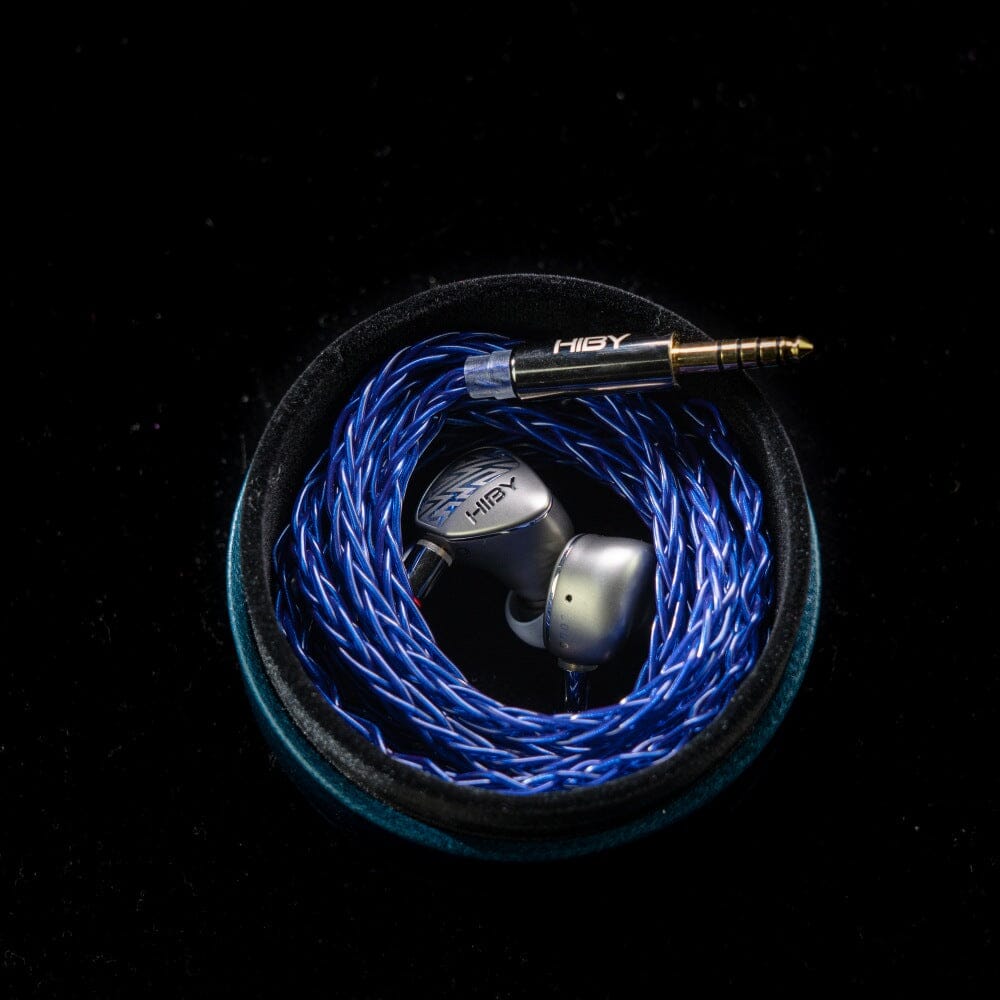 HiBy Zeta 3-Hybrid 4-EST 5-Way Artistic In-Ear Monitors IEMs Earphone HiFiGo