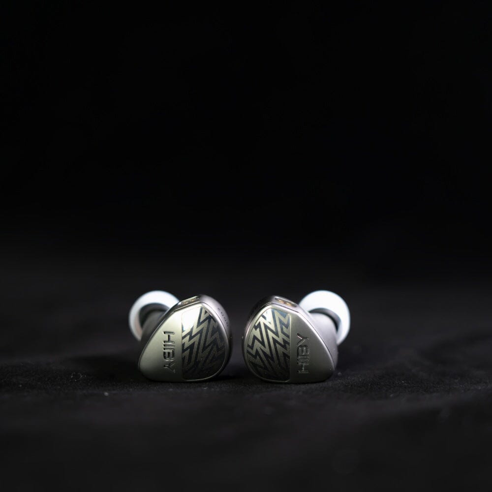 HiBy Zeta 3-Hybrid 4-EST 5-Way Artistic In-Ear Monitors IEMs Earphone HiFiGo