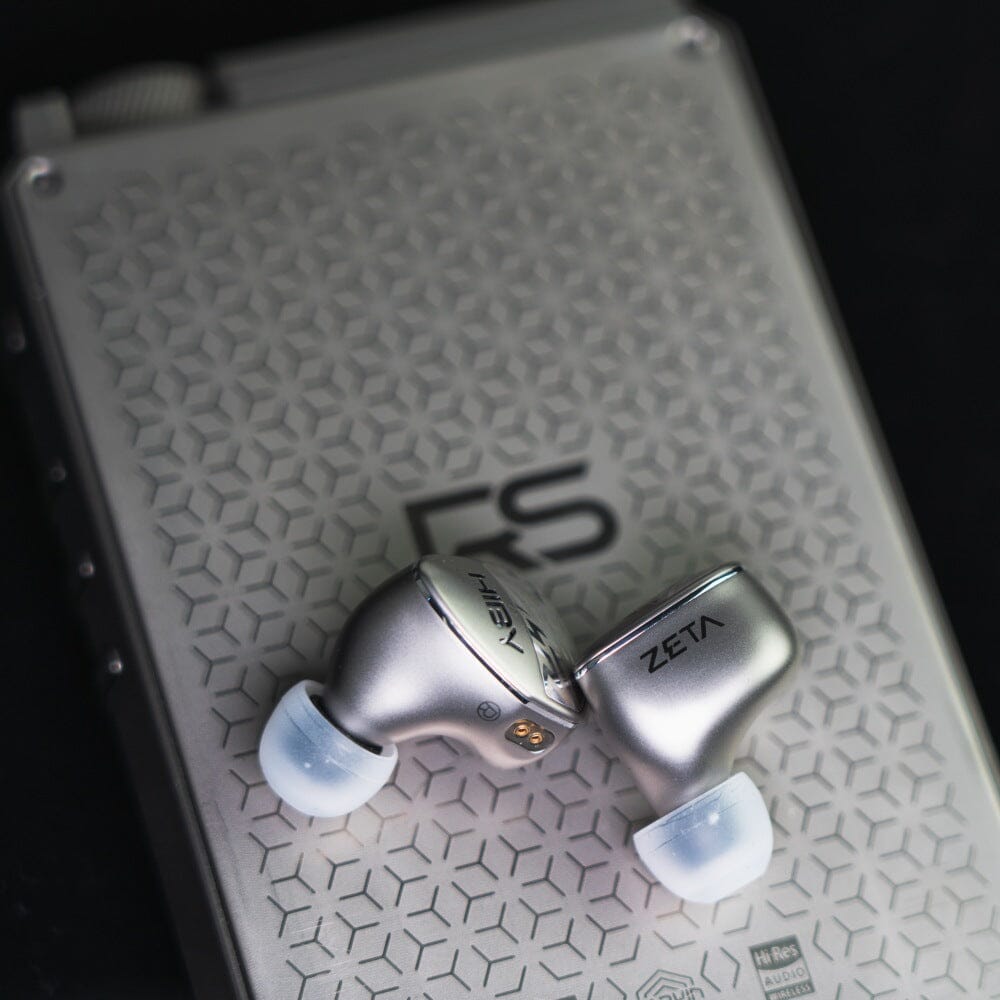 HiBy Zeta 3-Hybrid 4-EST 5-Way Artistic In-Ear Monitors IEMs Earphone HiFiGo