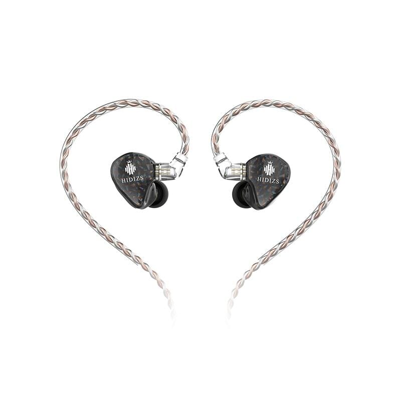 Hidizs MS2 Hybrid Dual Drivers(1 Knowles BA+1 DD)HiFi In-Ear Earphone Earphone HiFiGo Black