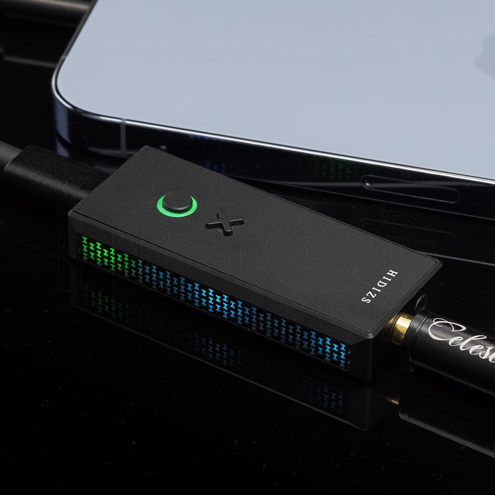 Hidizs XO Single-ended & Balanced Portable AMP & DAC MQA 16× Dongle Headphone AMP DAC HiFiGo