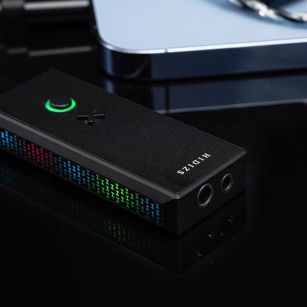 Hidizs XO Single-ended & Balanced Portable AMP & DAC MQA 16× Dongle Headphone AMP DAC HiFiGo