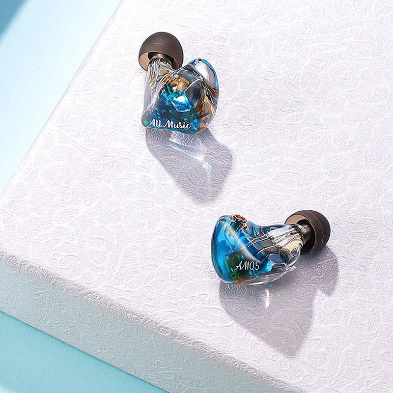 iBasso AM05 5BA Knowles In Ear Wired 4 Channel IEM HiFi Earphone with MMCX HiFiGo