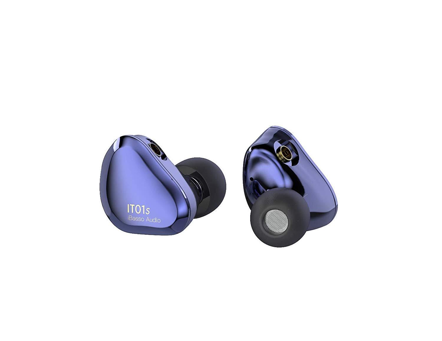 iBasso IT01S (Blue Mist) Audio DiNaTT Dynamic Driver Earphone HiFiGo