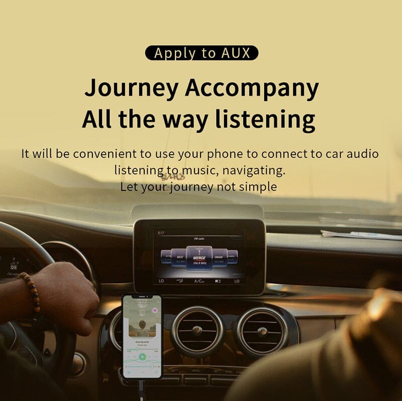 JCALLY AUX08L C101 Chip 8 Cores Lightning To 3.5mm Audio cable HiFiGo