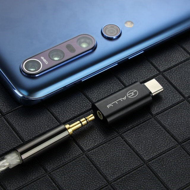 JCALLY JA04 Adapter ALC5686 HiFi Decoding Global DAC Chip For Google Huawei HiFiGo Black