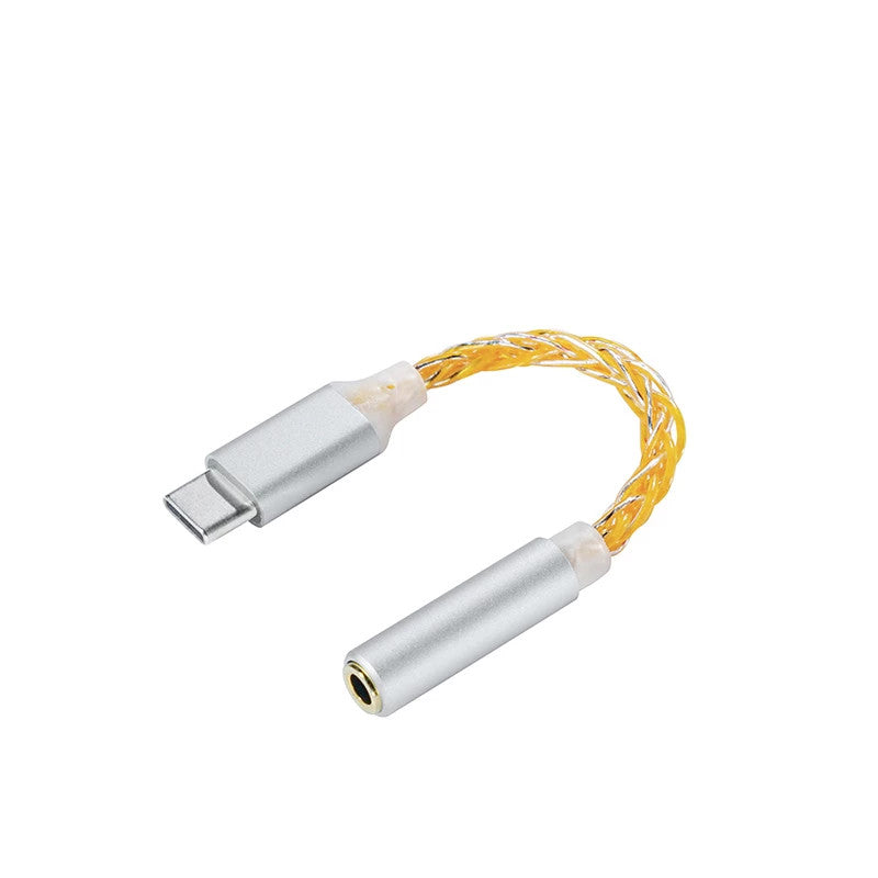 JCALLY JM6 CX31993 Earphone Digital Audio Type-C To 3.5mm Adapter HiFiGo