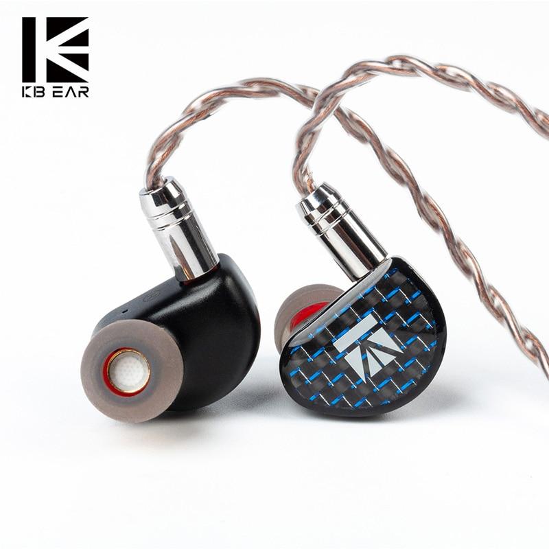 KBEAR Believe 9mm Pure Beryllium Diaphragm 1DD In Ear Earphone HiFiGo Blue