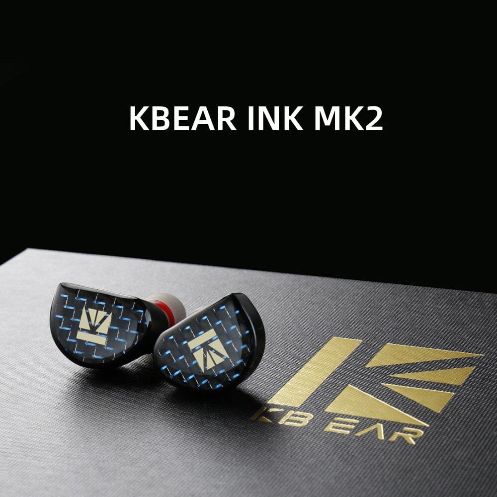 KBEAR INK MK2 DLC Diaphragm Dynamic In-Ear Monitor Earphone HiFiGo