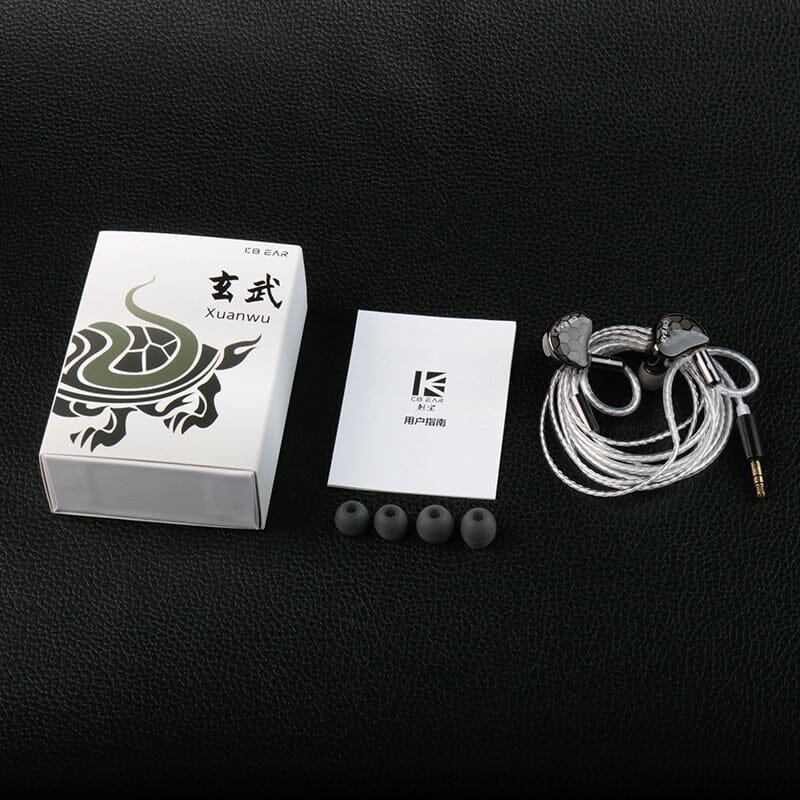 KBEAR Xuanwu Dynamic Driver In-ear Earphone With 0.78mm 2Pin HiFiGo