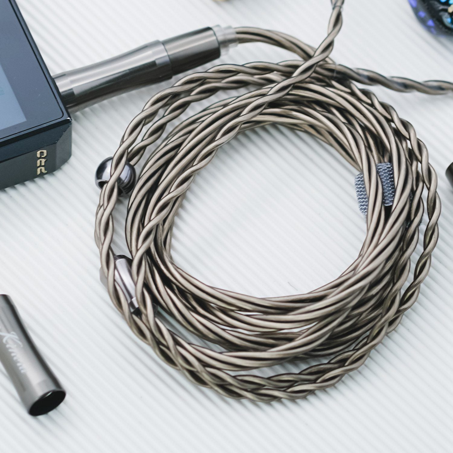 Kinera Dromi 6N OCC 4 Core Silver-plated Upgrade Cable HiFiGo