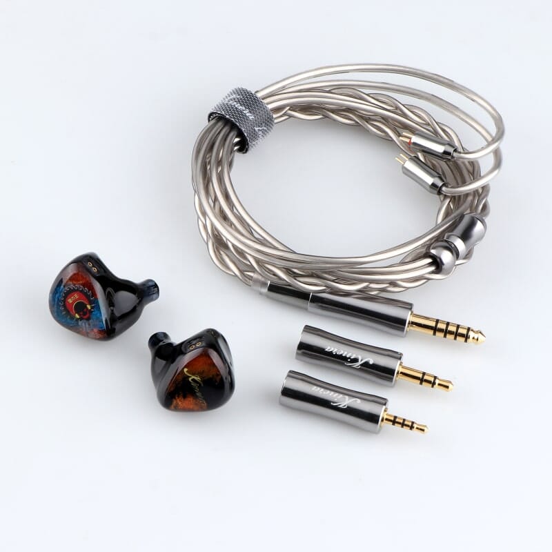 Kinera Nanna 2.1 Z-Tune Edition 2EST + 1BA + 1DD Tribrid IEMs Earphone HiFiGo