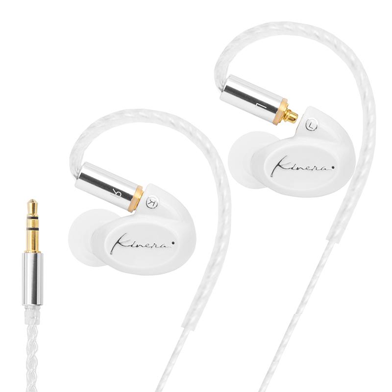 Kinera SIF IEM Earbuds Dynamic with Detachable MMCX In-Ear Monitors Earphones HiFiGo