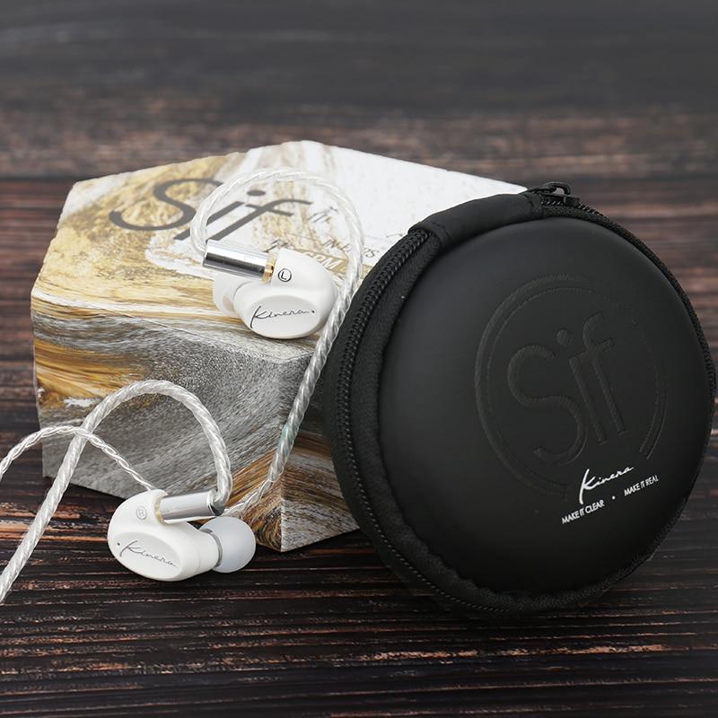 Kinera SIF IEM Earbuds Dynamic with Detachable MMCX In-Ear Monitors Earphones HiFiGo