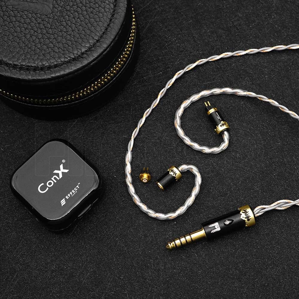 Kinera × Effect Audio Orlog Dual Material Hybrid Design Earphone Cable Earphone Cable HiFiGo