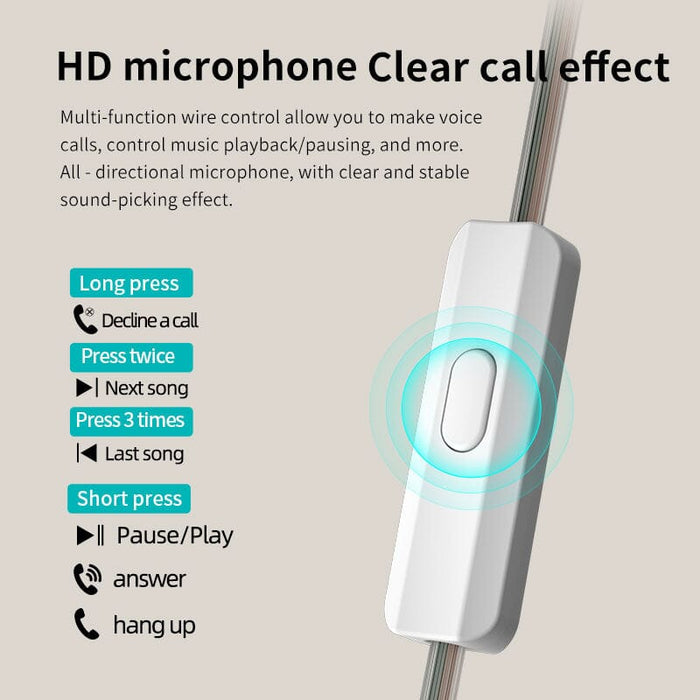 KZ EDCX 10mm Dynamic Driver In-Ear Monitors IEMs With HD Microphone Earphone HiFiGo 