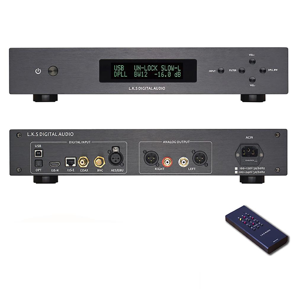 L.K.S Audio LKS MH-DA004 Dual ES9038pro DAC DSD Optical Audio Decoder HiFiGo